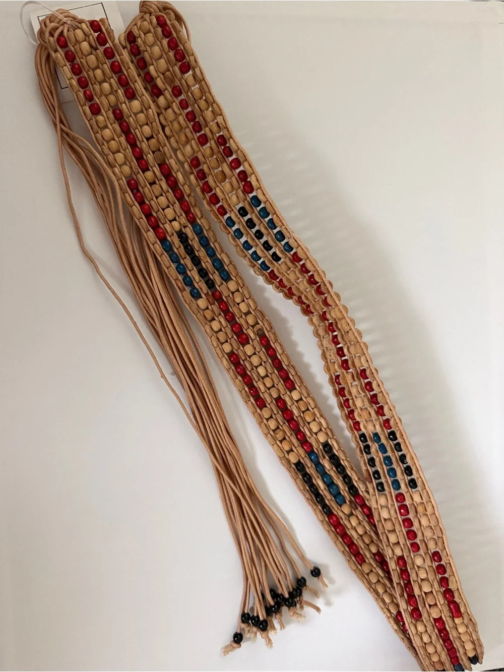 Beaded handcrafted belts